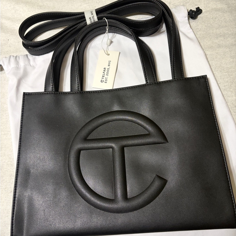 Telfar black tote